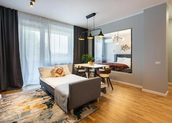 Apartamento 2br Gem With Breathtaking Views & Balcony Bliss Bucarest